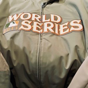 Men’s 2011 TX Rangers World Series jacket - authentic
